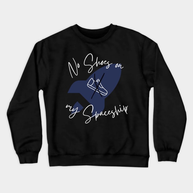 NSOMS, transparent Crewneck Sweatshirt by Light Hearts Podcast